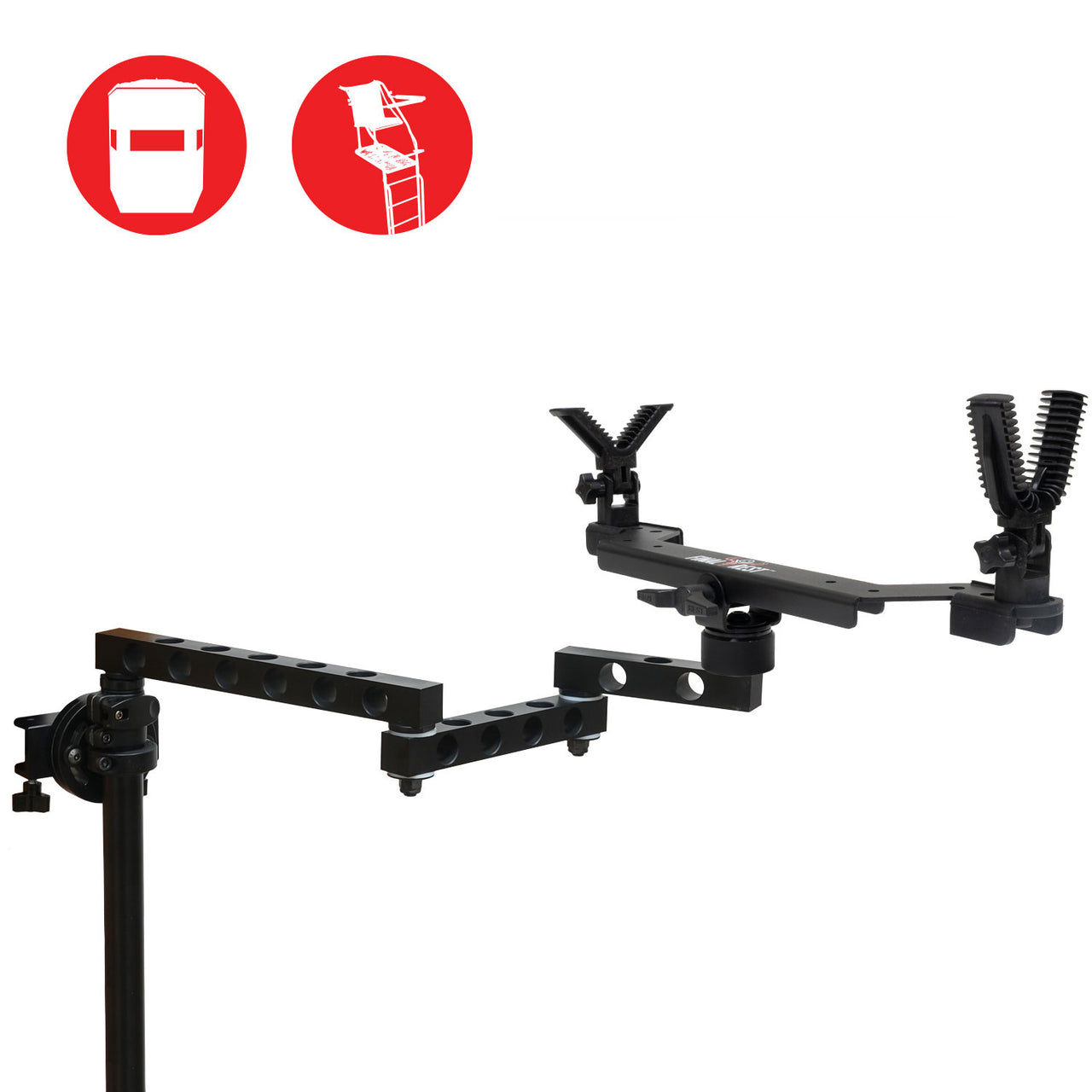 Pillar Triple Arm Shooting Rest (KIT)